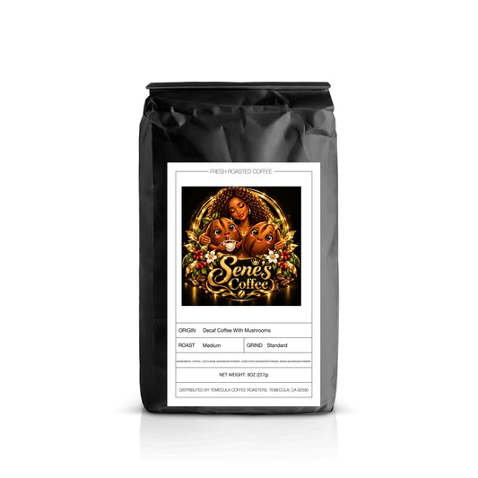 Decaf Coffee With Mushrooms